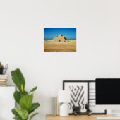 Uitzicht van de Pyramiden Poster (Thuiskantoor)
