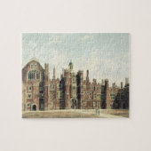 Uitzicht van de Quadrangle in Hampton Court Palace Legpuzzel (Horizontaal)