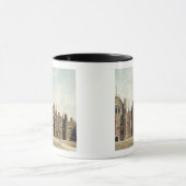 Uitzicht van de Quadrangle in Hampton Court Palace Mok (Midden)