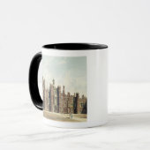 Uitzicht van de Quadrangle in Hampton Court Palace Mok (Voorkant links)