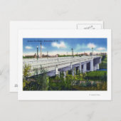 Uitzicht van de Queen City Bridge Briefkaart (Voorkant / Achterkant)