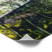 Uitzicht van de Queen City Bridge Poster (Hoek)