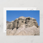 Uitzicht van de Qumran Caves Briefkaart (Voorkant / Achterkant)