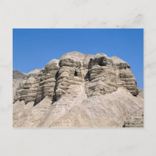 Uitzicht van de Qumran Caves Briefkaart