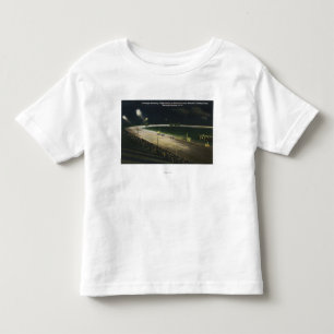 Uitzicht van de Raceway bij nacht Kinder Shirts