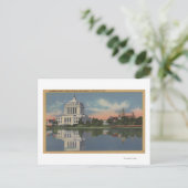 Uitzicht van de rechtbank van Alameda Briefkaart (Staand voorkant)