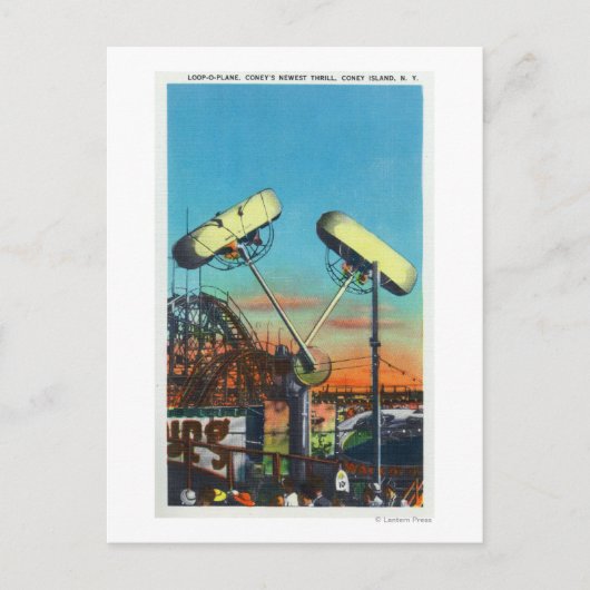 Uitzicht van de regel van de lijn van de lijn van  briefkaart (Voorkant)