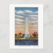 Uitzicht van de reuzenthermometer van Texaco Briefkaart (Voorkant)