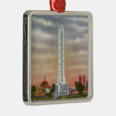 Uitzicht van de reuzenthermometer van Texaco Metalen Ornament (Rechts)