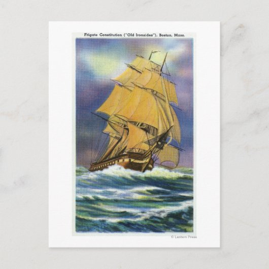 Uitzicht van de rigide grondwet, Oude ijronden Briefkaart (Voorkant)