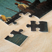 Uitzicht van de Riva degli Schiavoni Venetië Legpuzzel (Zijkant)