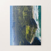 Uitzicht van de rivier de Keurbooms, tuinroute Legpuzzel (Verticaal)