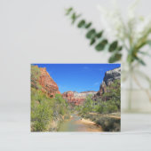 Uitzicht van de rivier de Maagd 1 Briefkaart (Staand voorkant)