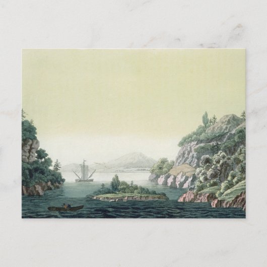 Uitzicht van de rivier de Potomac nabij de berg Ve Briefkaart (Voorkant)