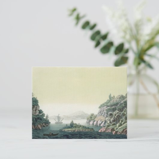 Uitzicht van de rivier de Potomac nabij de berg Ve Briefkaart (Staand voorkant)