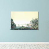 Uitzicht van de rivier de Potomac nabij de berg Ve Canvas Afdruk (Insitu (Houten vloer))