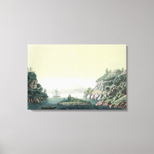 Uitzicht van de rivier de Potomac nabij de berg Ve Canvas Afdruk (Voorkant)
