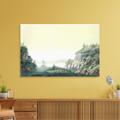 Uitzicht van de rivier de Potomac nabij de berg Ve Canvas Afdruk (Insitu (Woonkamer))