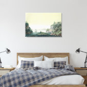 Uitzicht van de rivier de Potomac nabij de berg Ve Canvas Afdruk (Insitu (Slaapkamer))