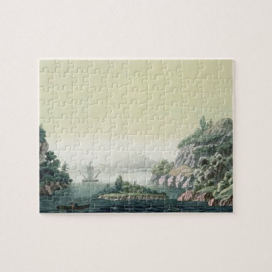 Uitzicht van de rivier de Potomac nabij de berg Ve Legpuzzel (Horizontaal)