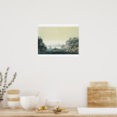 Uitzicht van de rivier de Potomac nabij de berg Ve Poster (Keuken)