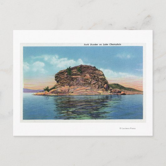Uitzicht van de Rock Dunder Briefkaart (Voorkant)
