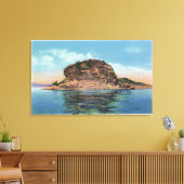 Uitzicht van de Rock Dunder Canvas Afdruk (Insitu (Woonkamer))