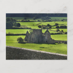 Uitzicht van de Rock of Cashel, Ierland Briefkaart