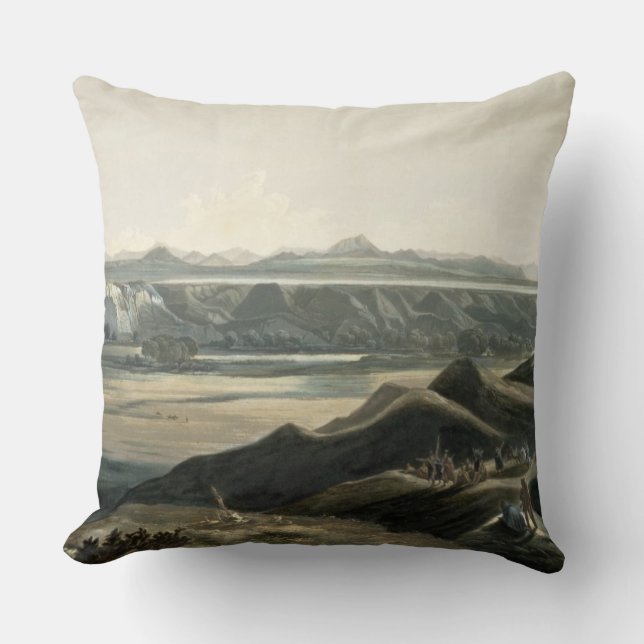 Uitzicht van de Rocky Mountains, bord 44 van Volum Kussen (Voorkant)