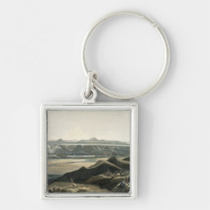 Uitzicht van de Rocky Mountains, bord 44 van Volum Sleutelhanger