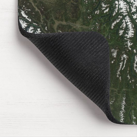 Uitzicht van de Rocky Mountains Muismat (Hoek)