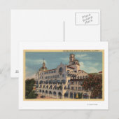 Uitzicht van de Rotunda Wing bij de missie in Briefkaart (Voorkant / Achterkant)