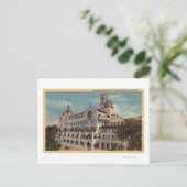 Uitzicht van de Rotunda Wing bij de missie in Briefkaart (Staand voorkant)