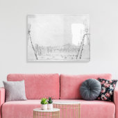 Uitzicht van de Roxborough Church Canvas Afdruk (Insitu (Woonkamer))