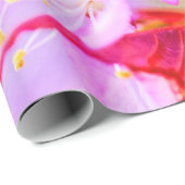 Uitzicht van de roze Sakura Cherry Blossom Cadeaupapier (Rol Hoek)