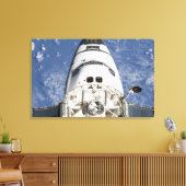 Uitzicht van de ruimteluchthut van Endeavor Canvas Afdruk (Insitu (Woonkamer))