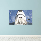 Uitzicht van de ruimteluchthut van Endeavor Canvas Afdruk (Insitu (Houten vloer))