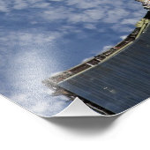 Uitzicht van de ruimteluchthut van Endeavor Foto Afdruk (Hoek)