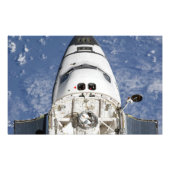 Uitzicht van de ruimteluchthut van Endeavor Foto Afdruk (Voorkant)