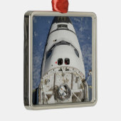 Uitzicht van de ruimteluchthut van Endeavor Metalen Ornament (Rechts)