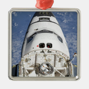 Uitzicht van de ruimteluchthut van Endeavor Metalen Ornament