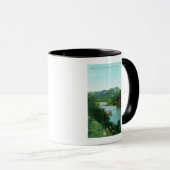 Uitzicht van de Russische rivier in het Roos van C Mok (Voorkant rechts)