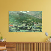 Uitzicht van de Sacramento-vallei Canvas Afdruk (Insitu (Woonkamer))