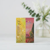 UITZICHT VAN DE SAINT-MARY VAN DE STROOM / FLORENC VISITEKAARTJE (Staand voorkant)