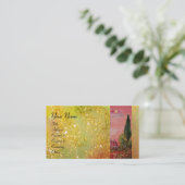 UITZICHT VAN DE SAINT-MARY VAN DE STROOM / FLORENC VISITEKAARTJE (Staand voorkant)