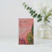 UITZICHT VAN DE SAINT-MARY VAN DE STROOM / FLORENC VISITEKAARTJE (Staand voorkant)