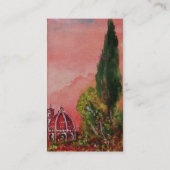 UITZICHT VAN DE SAINT-MARY VAN DE STROOM / FLORENC VISITEKAARTJE (Achterkant)