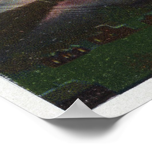 Uitzicht van de salem-heks op haar kamer poster (Hoek)