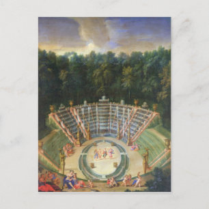 Uitzicht van de Salle de Bal Briefkaart