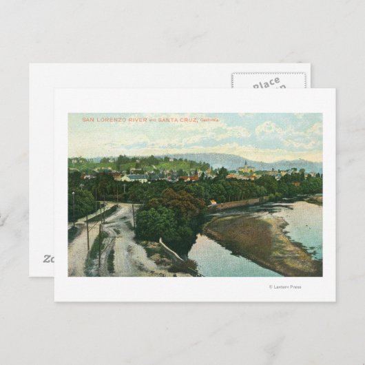 Uitzicht van de San Lorenzo Briefkaart (Voorkant / Achterkant)